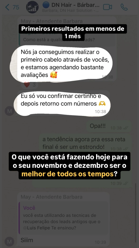 Cliente DN Hair